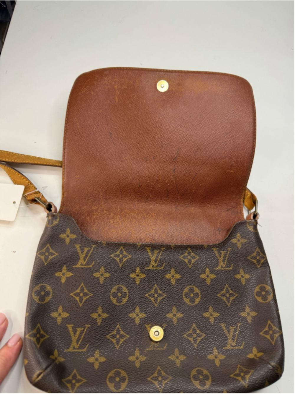 Women's Louis Vuitton Monogram Bag One Size Brown Tan - Picture 7 of 9